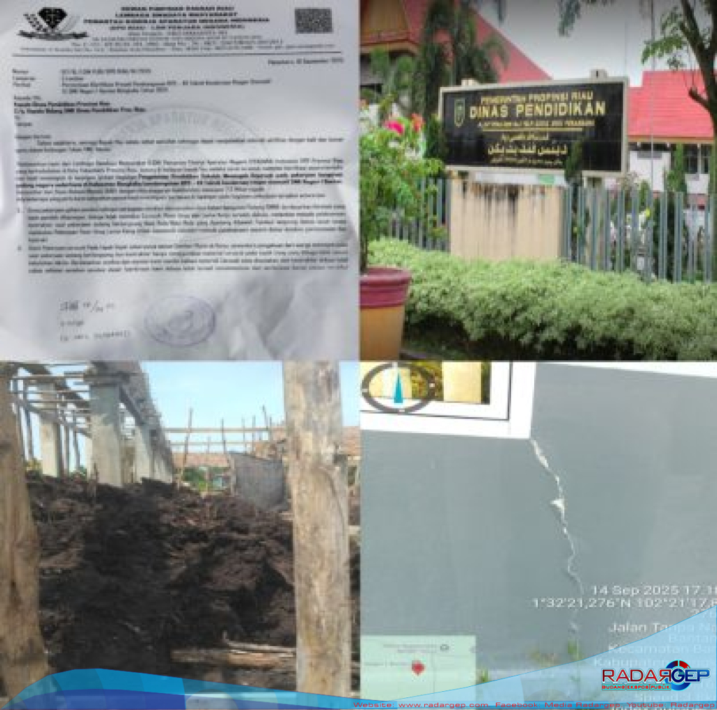 Pembangunan SMKN 1 Bantan Diduga Sarat Masalah, LSM Penjara Indonesia Siap Laporkan ke Kejati Riau